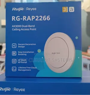 Ruijie Access Point Wifi 6 Dual Band Ceiling Ap Ip Long Rang