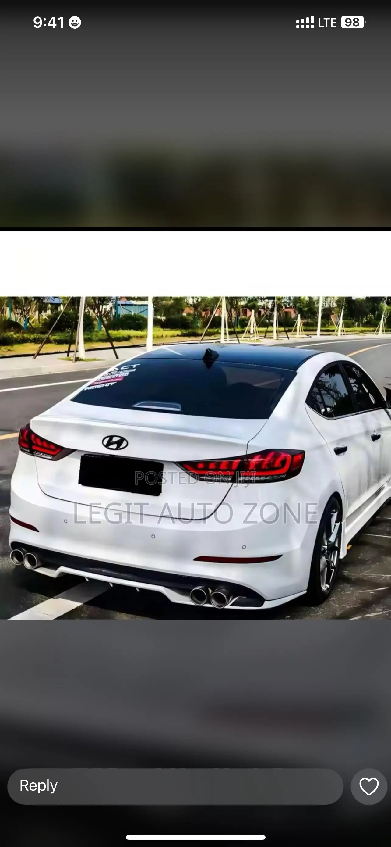 Hyundai Elantra 2012,2013,2014,2016, Spec Taillights