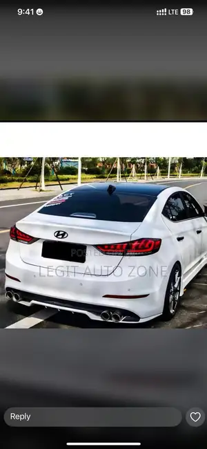 Hyundai Elantra 2012,2013,2014,2016, Spec Taillights