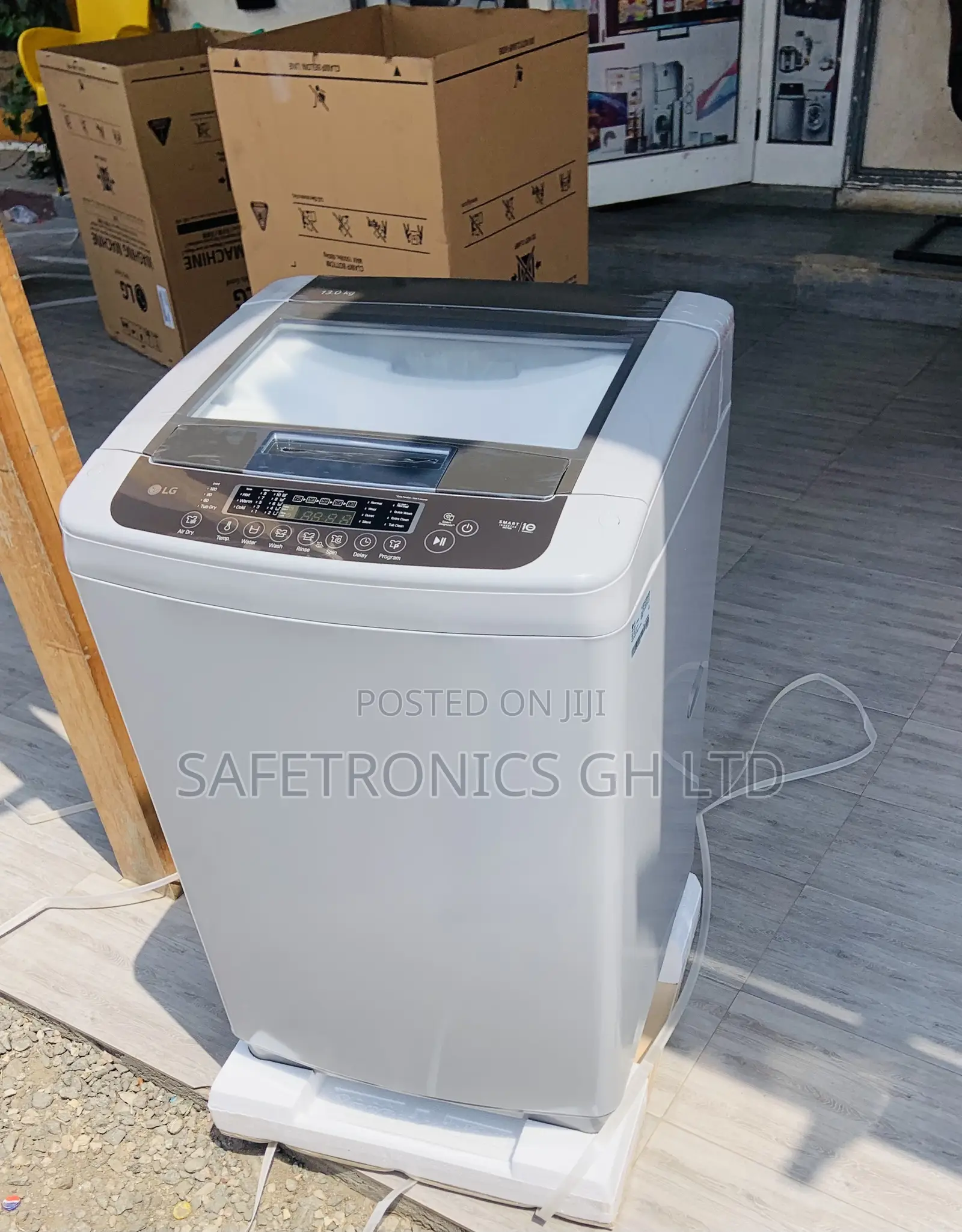Super Fast Inverter 13kg Topload Fullauto Smart Lg Washer