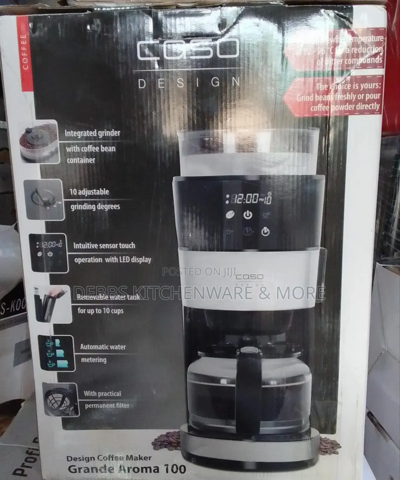 2 In 1 Caso Coffee Maker Germany 🇩🇪
