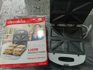 Certified Brand Decakila 1200w Sandwich Maker Deca Maker