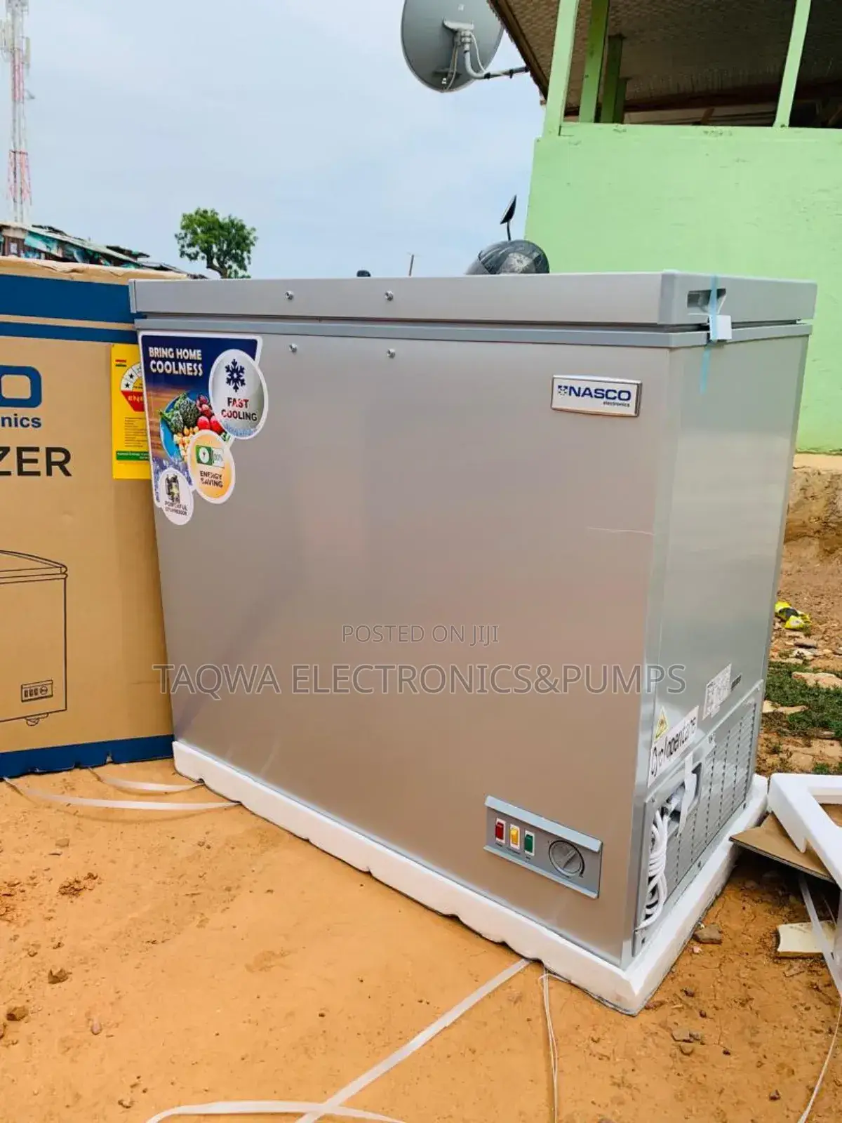 Experience the Nasco 200l Freezer