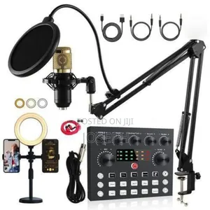 Recording Microphone Podcast Complete Set