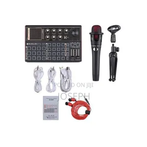 Recording Microphone Sound Card Live Podcast