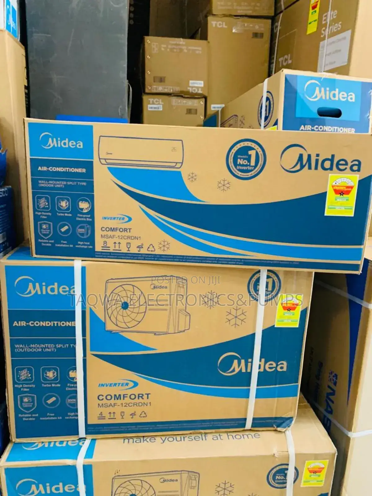 Supreme Efficiency Midea Inverter 1.5hp Air Conditioner