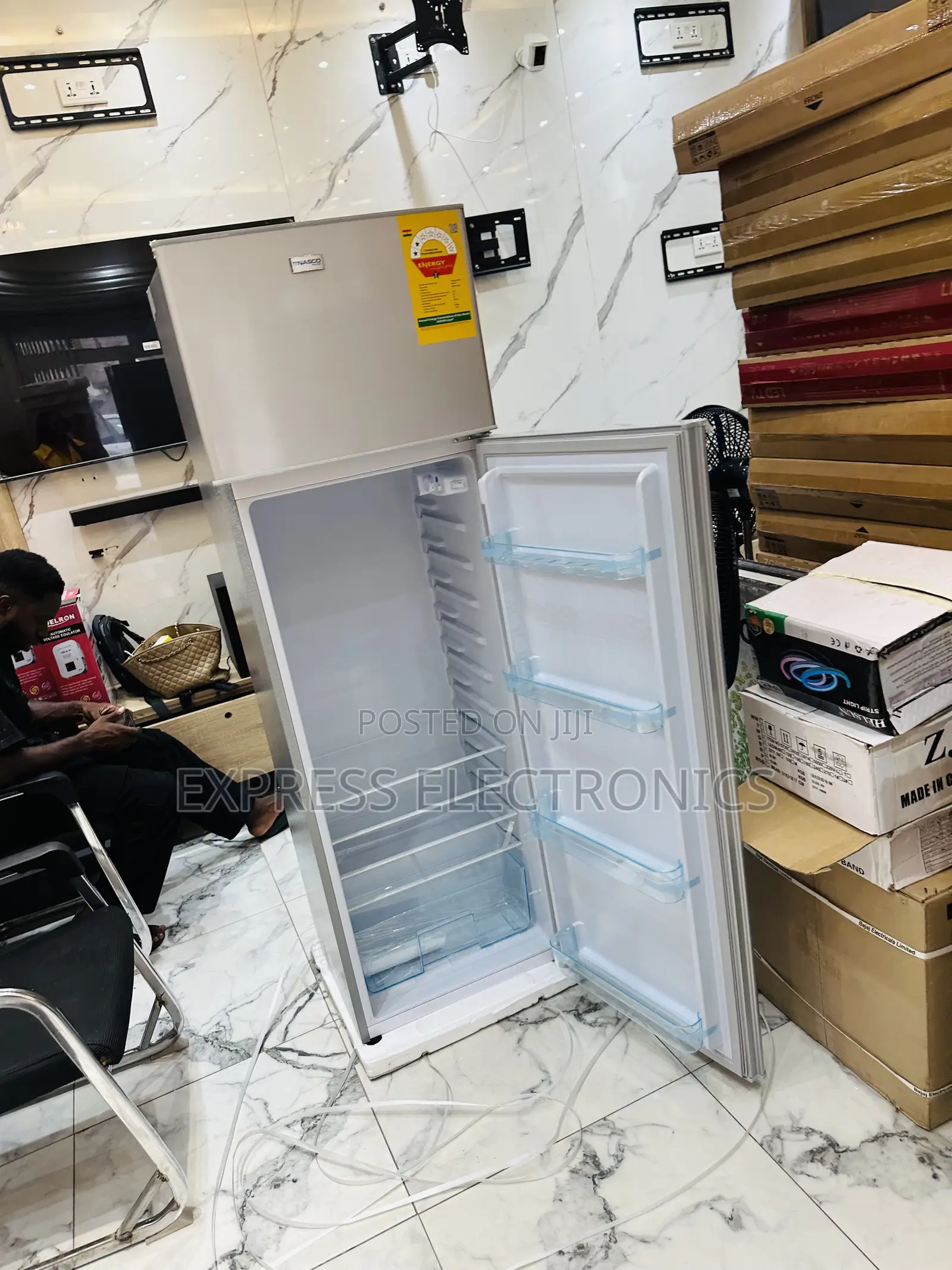 Call and Order for Nasco Nasf2-28fl Double Door Fridge. ——