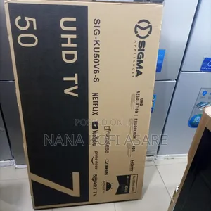 Sigma 50inch Smart Tv Frameless