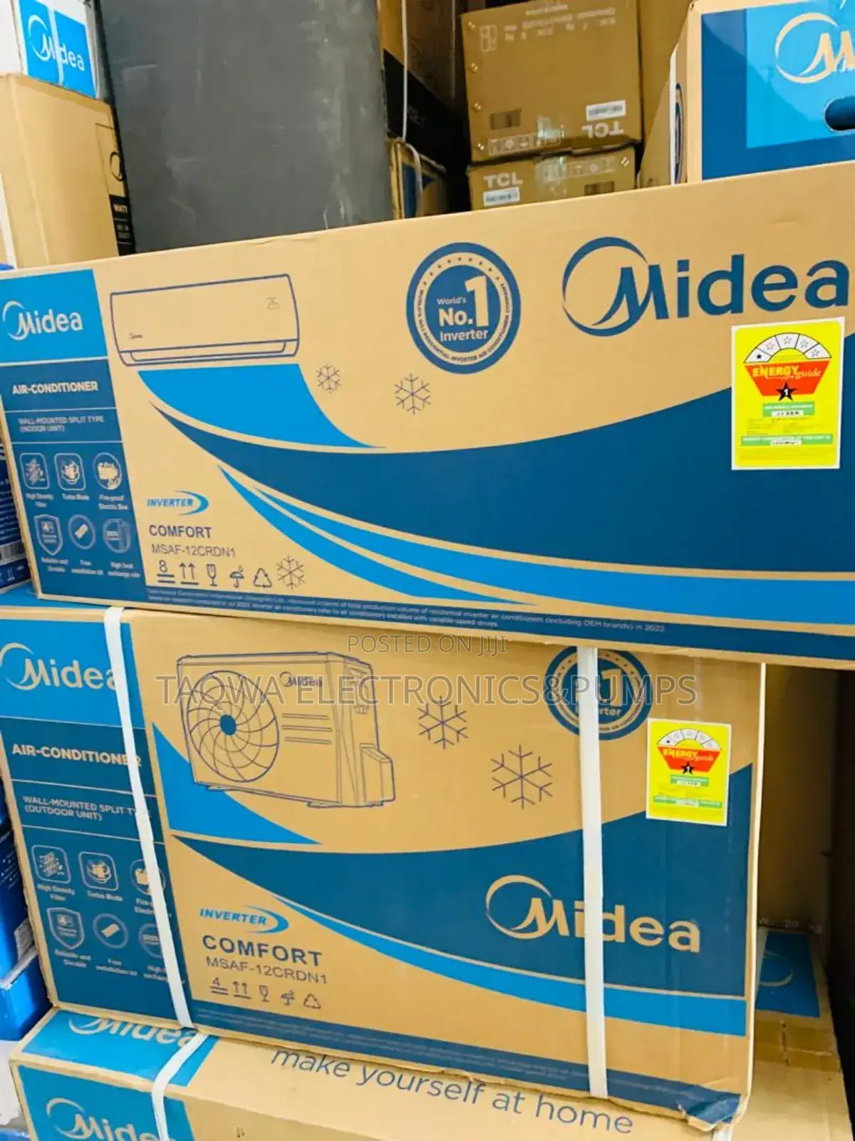 Carefully Made Midea Inverter 1.5hp Air Conditioner