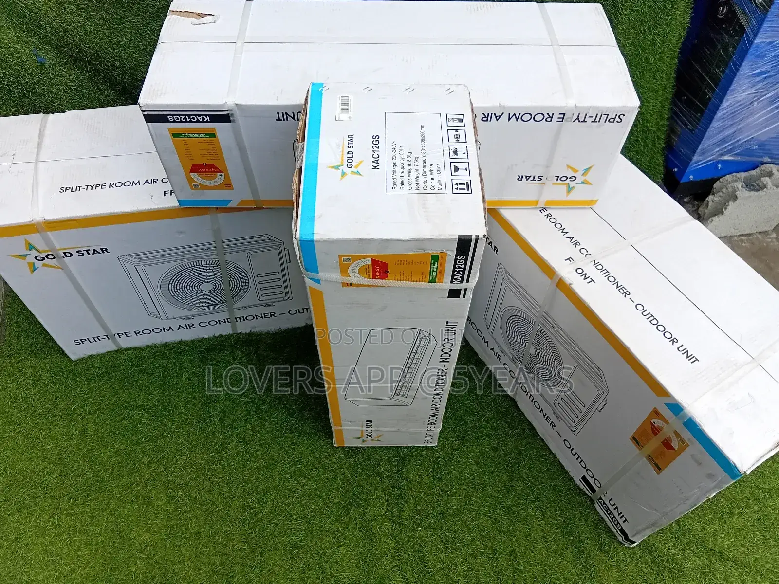 Uncontrollable Chilling Gold Star Air-Conditioner 1.5hp H Ac