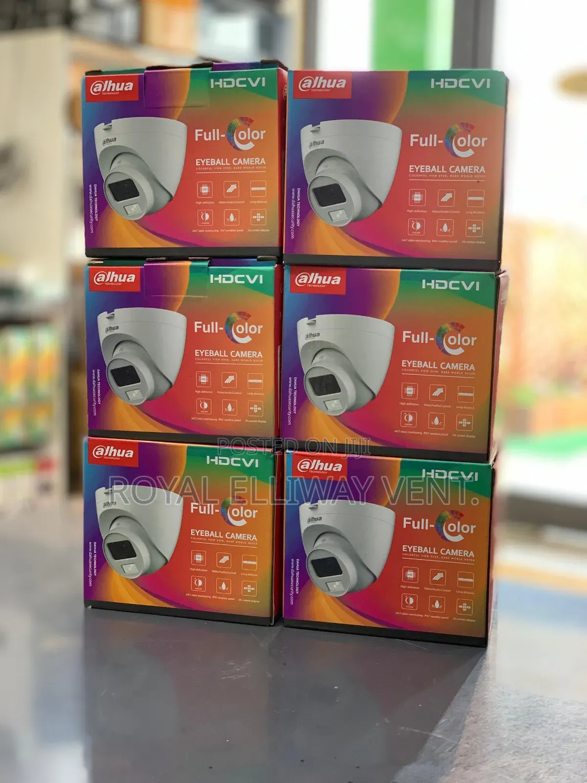 Eyeball Camera Full Color Indoor 2mp ( Dome )