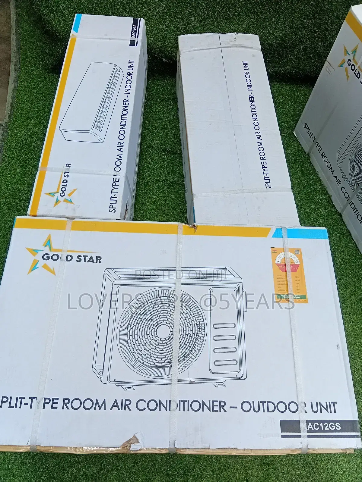 High Increase Air-Conditioner 1.5hp Gold Star Ac