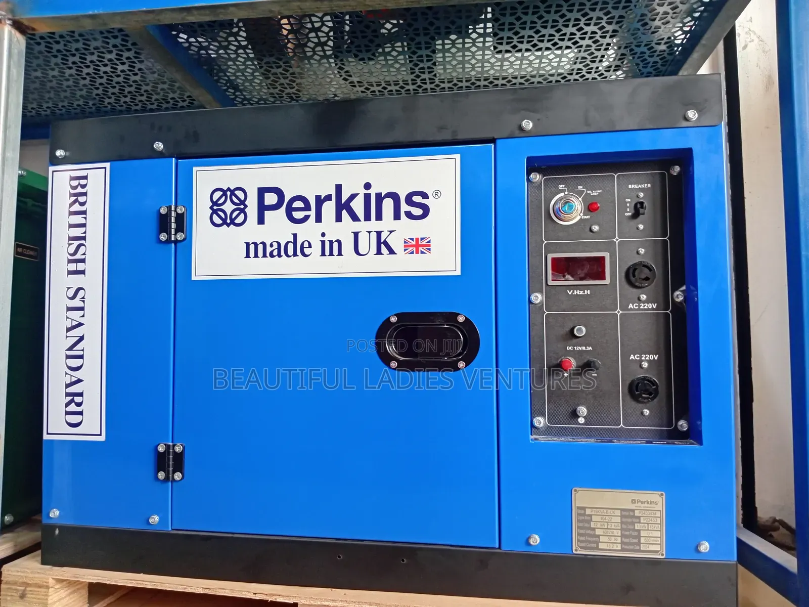 15kva Diesel Perkins Generator Single Cylinder