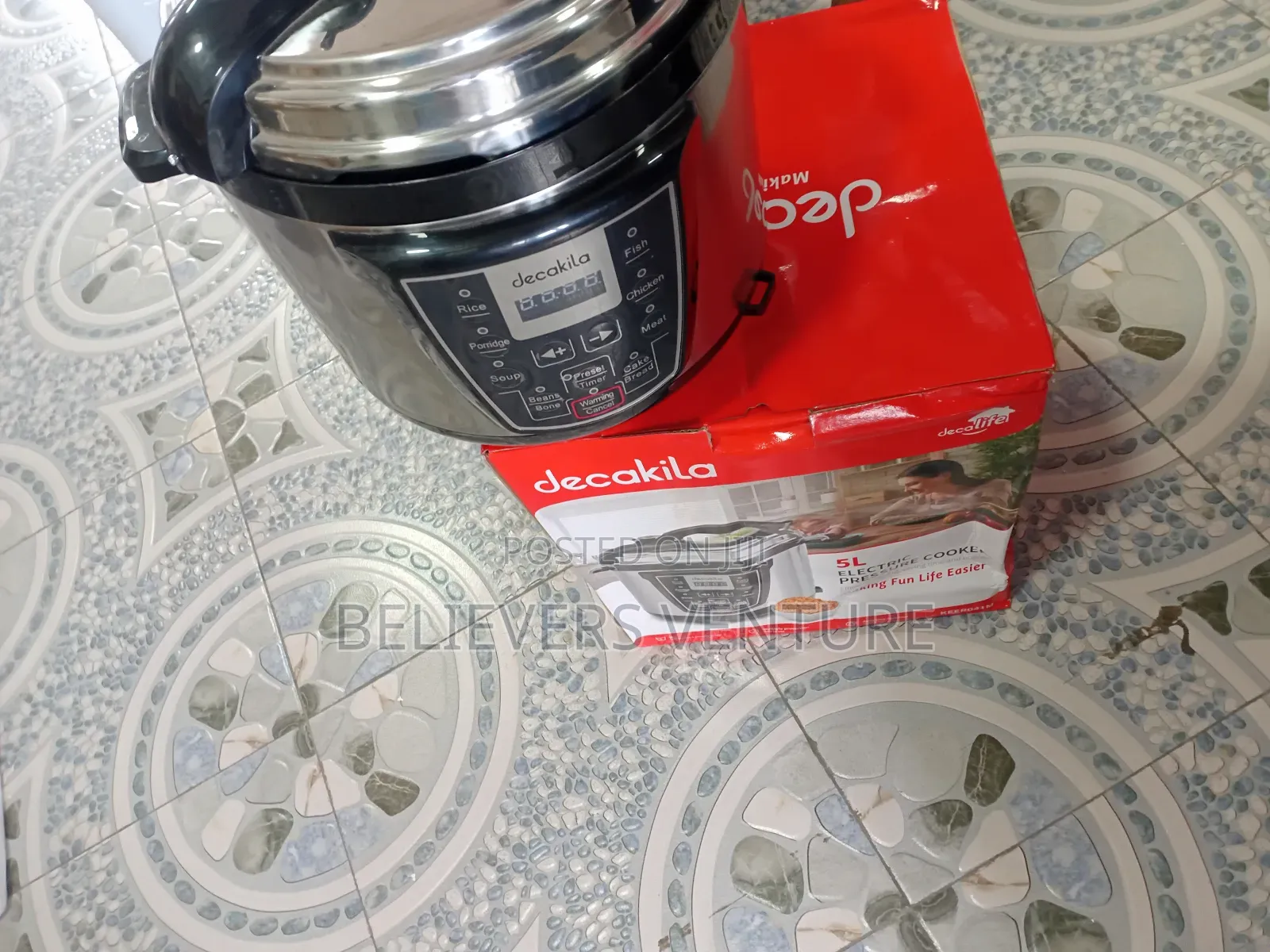 Pressure Cooker Decakila 5l Auto Lock Decakila Cooker