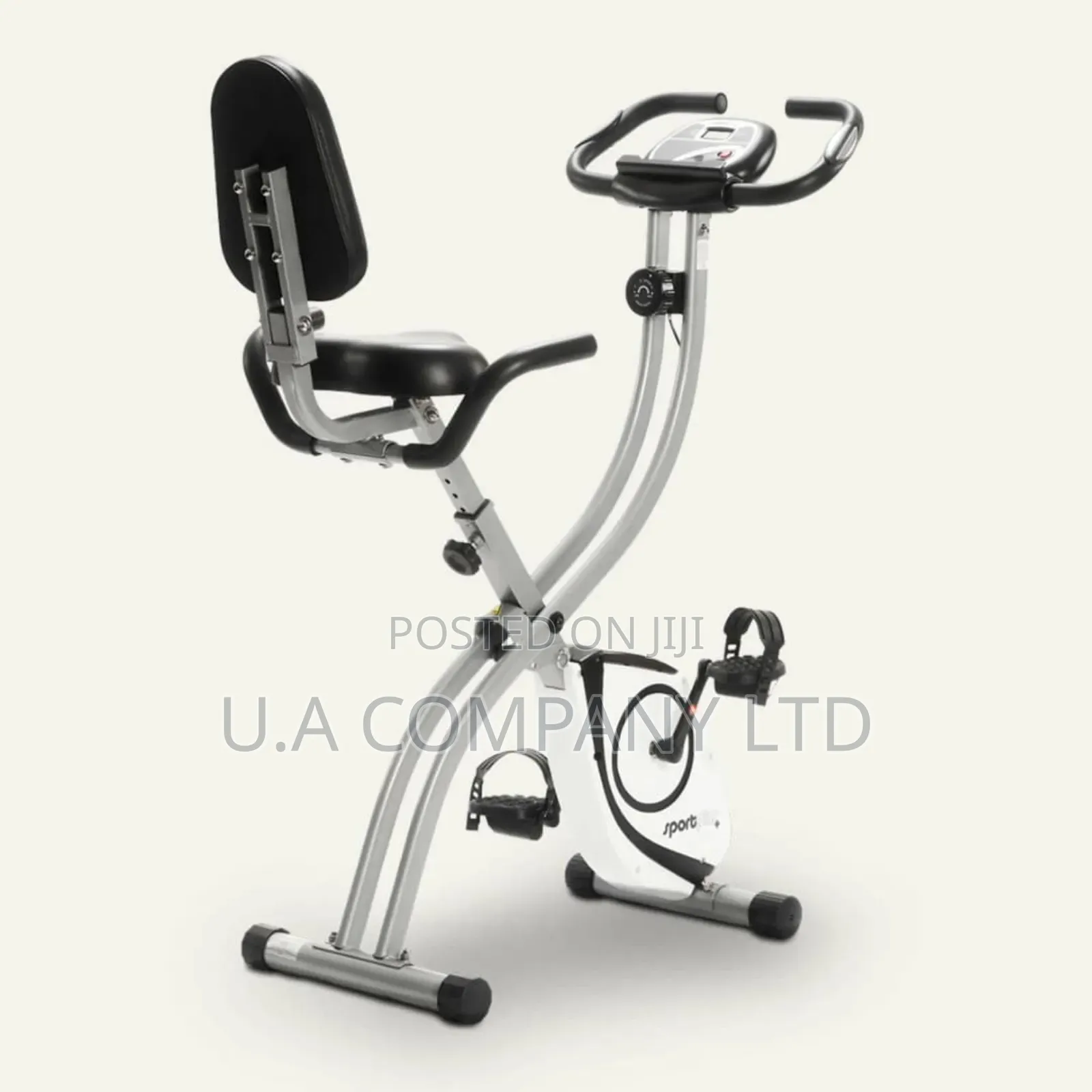 Foldable Exercise Bike (S-Bike) With Backrest