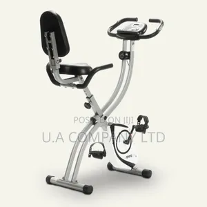 Foldable Exercise Bike (S-Bike) With Backrest