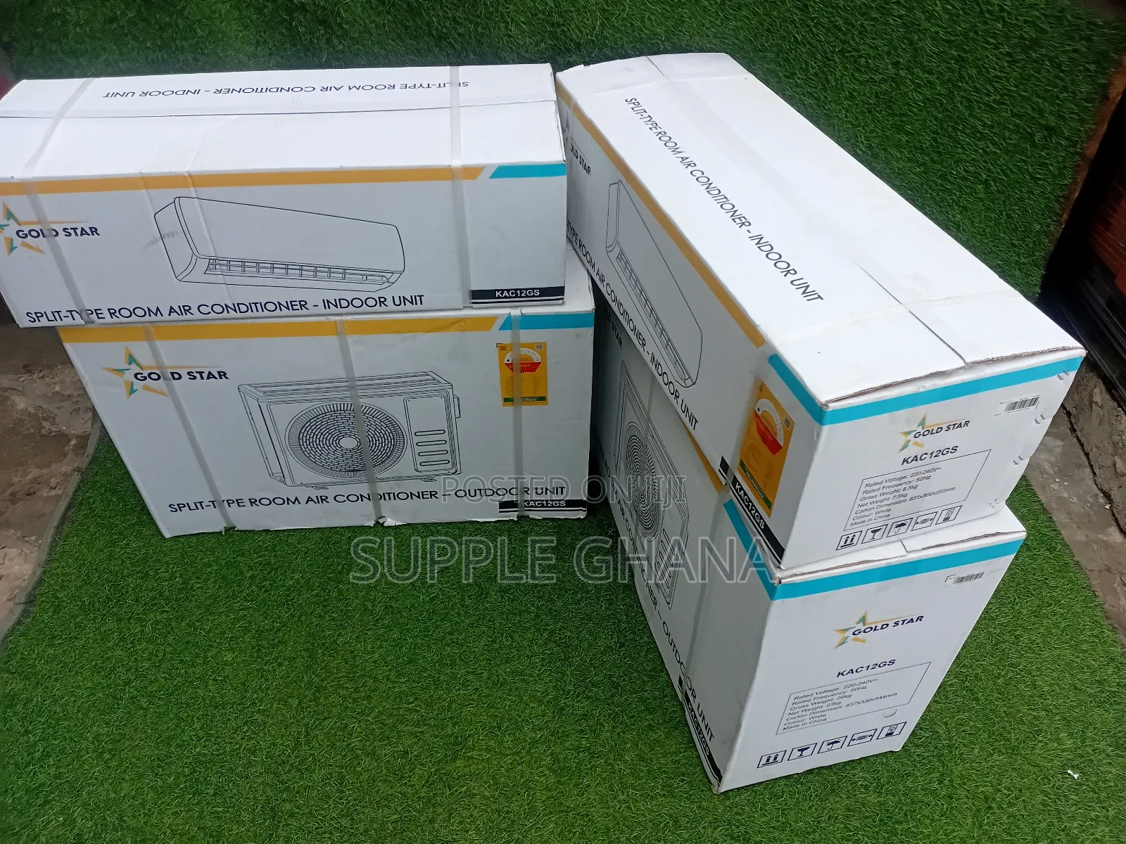 Fresh and Authentic 1.5hp Gold Star Aircondition Split