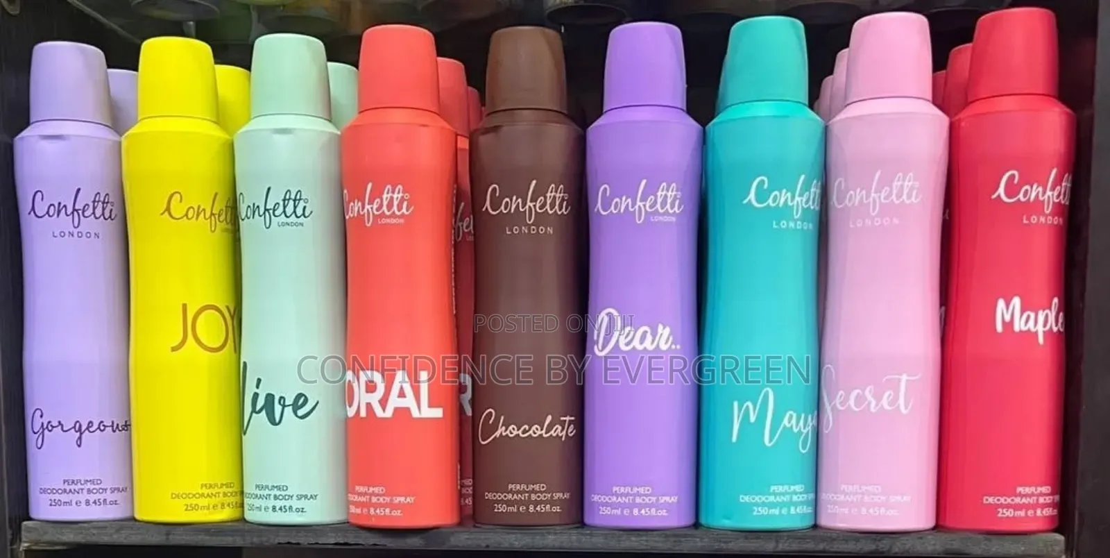 Confetti Body Spray