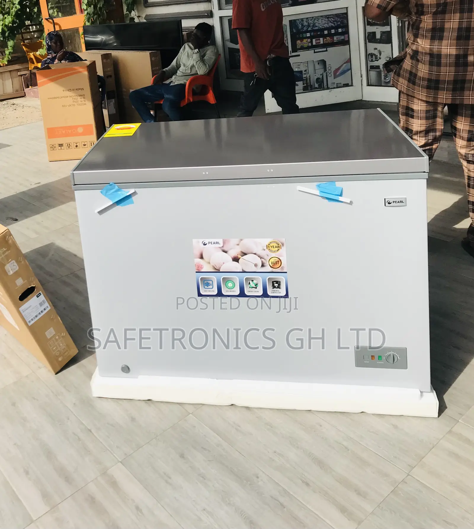 Design Neat Pearl 200 Liters Singledoor Grey Freezer