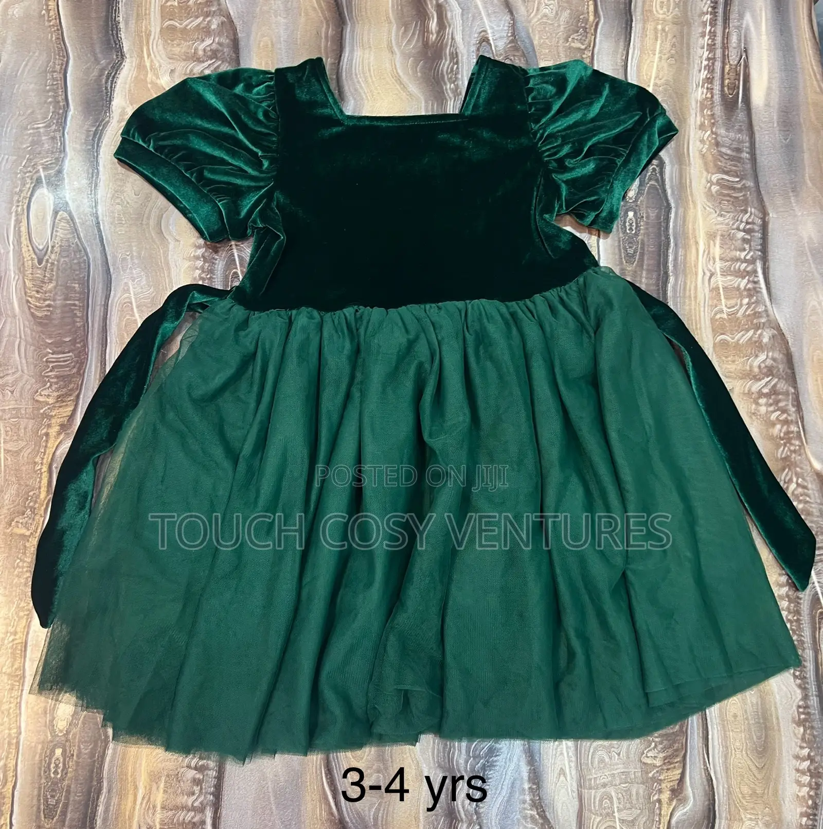 Royal Green Princess Dress