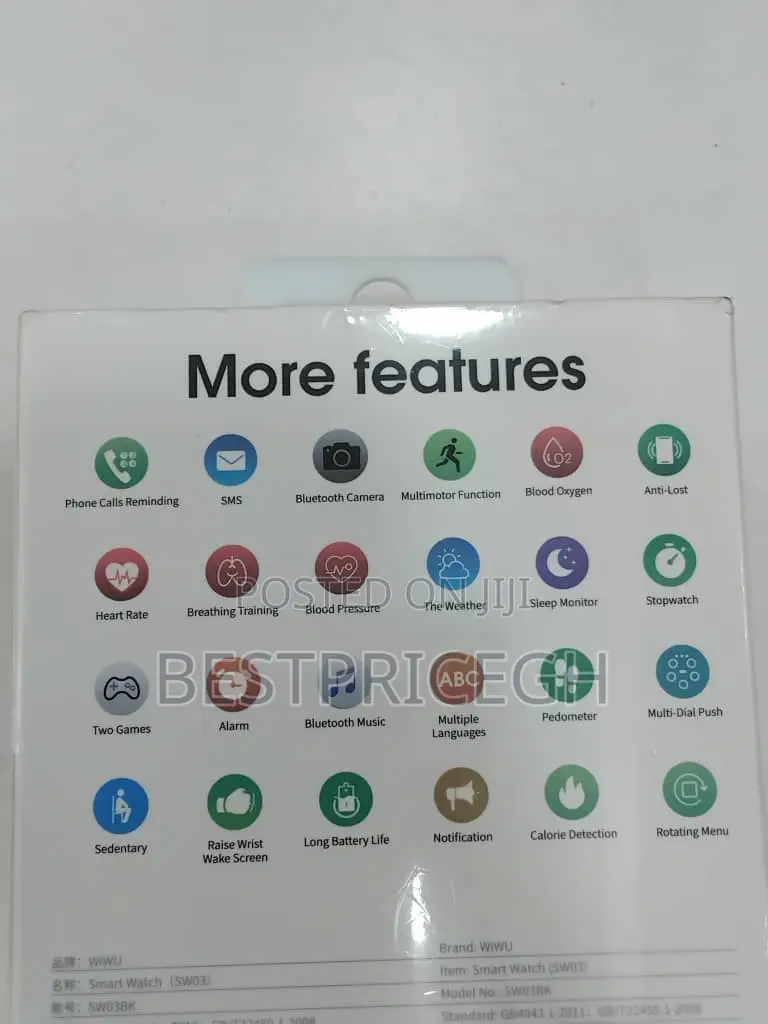 Wiwu Smart Watch Sw03