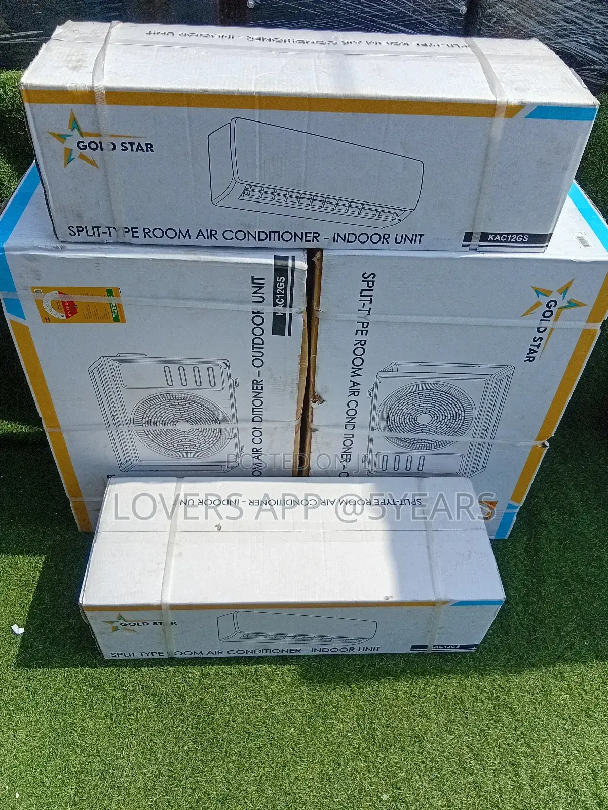 Effortless Cooling 1.5hp Gold Star Air-Conditioner Split Ac