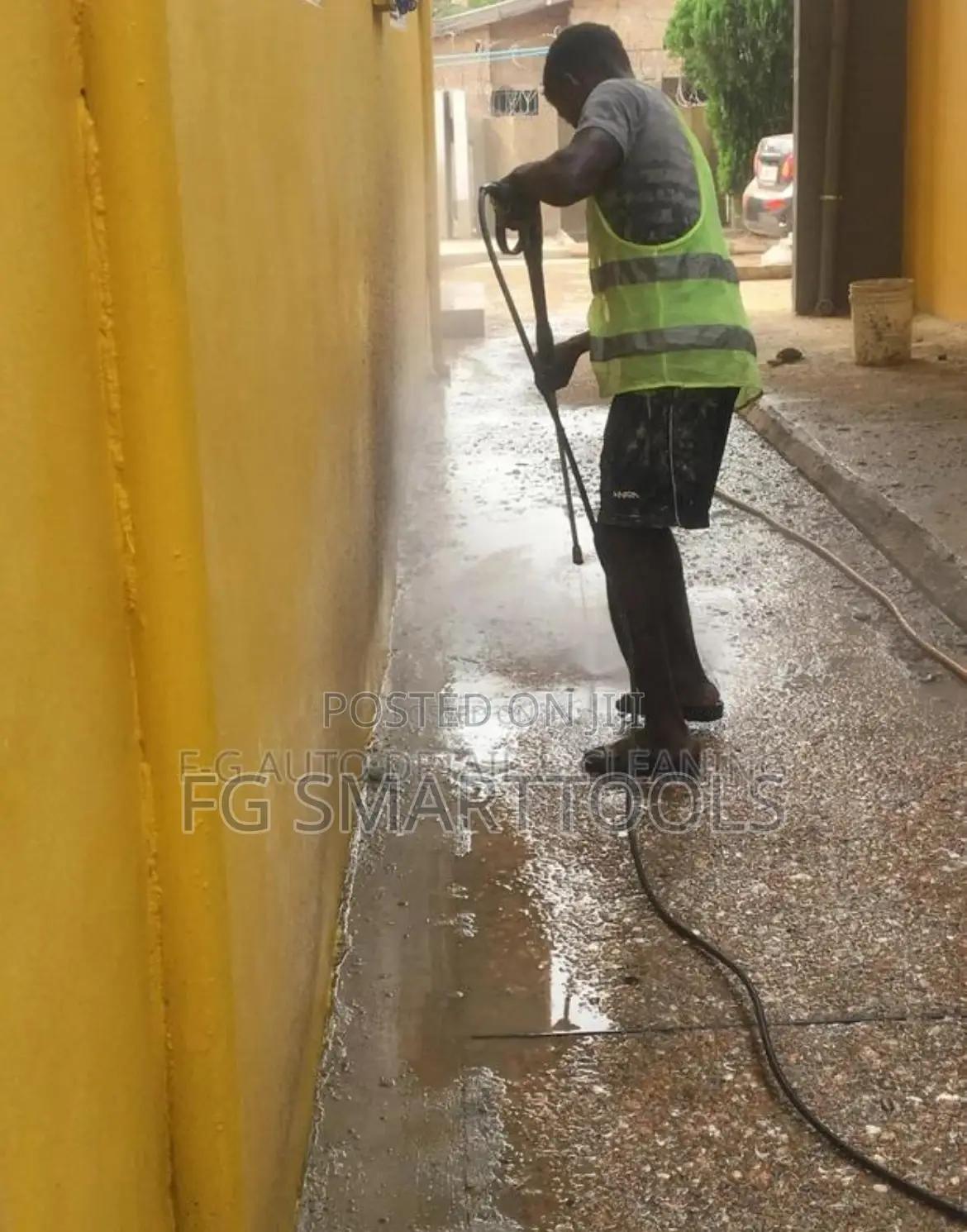 Pressure Washing Cleaning.