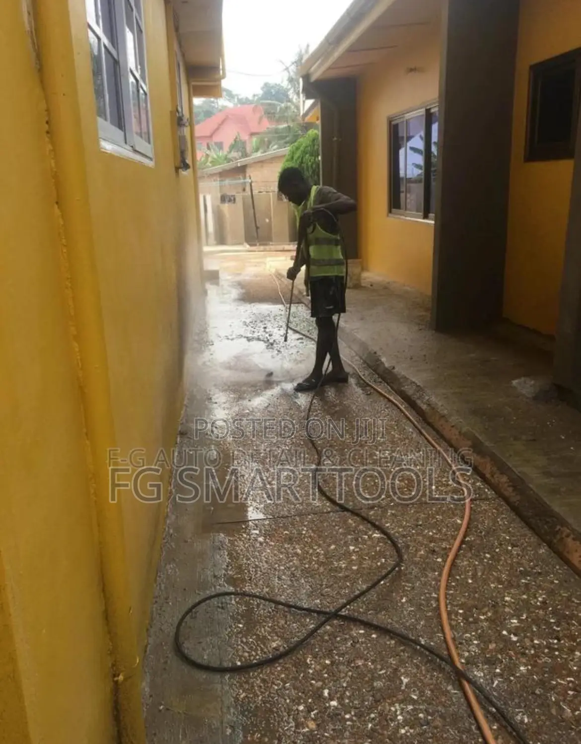 Pressure Washing Cleaning.