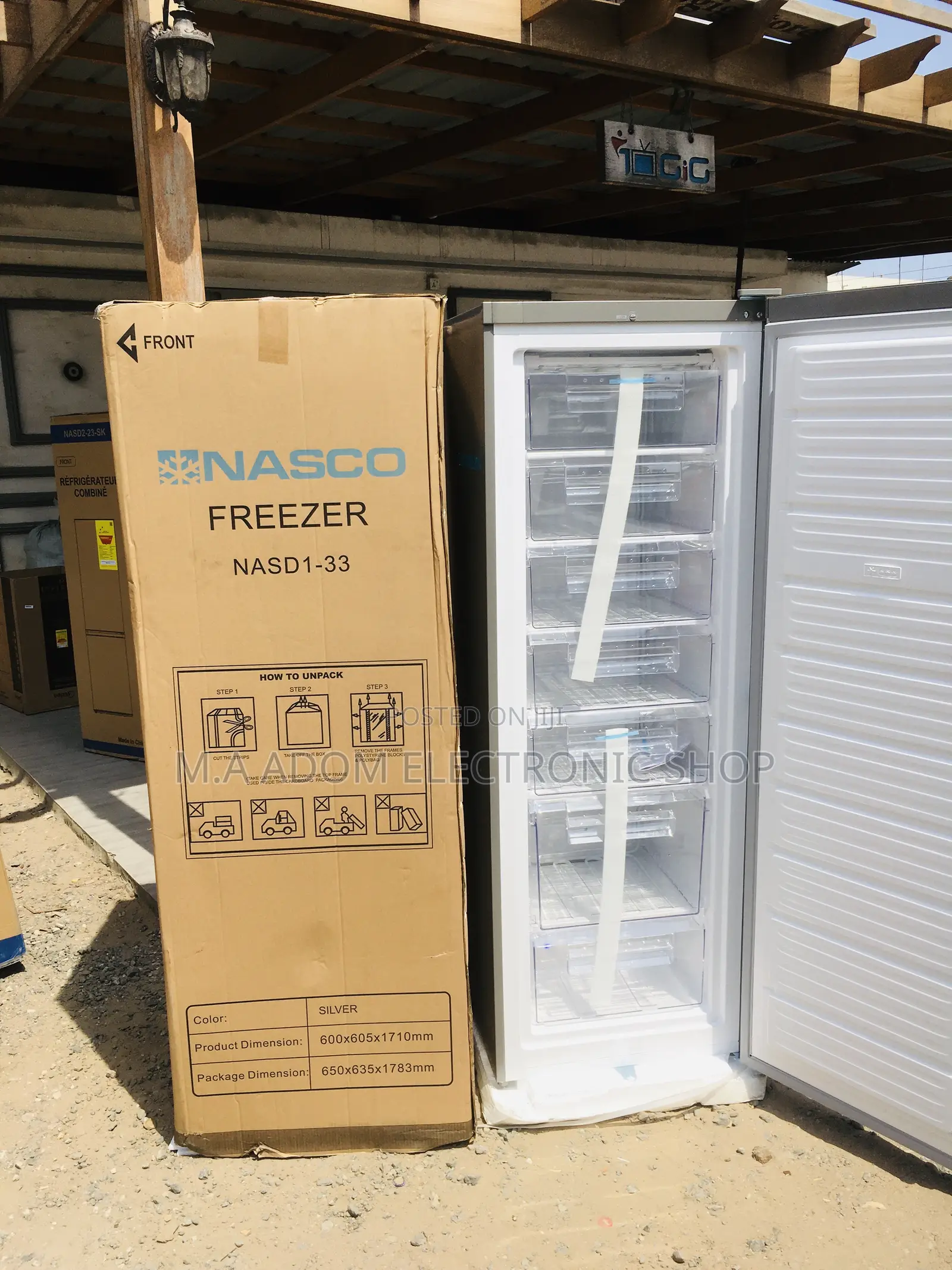 Nasco Sliver Colour 242 Freezer