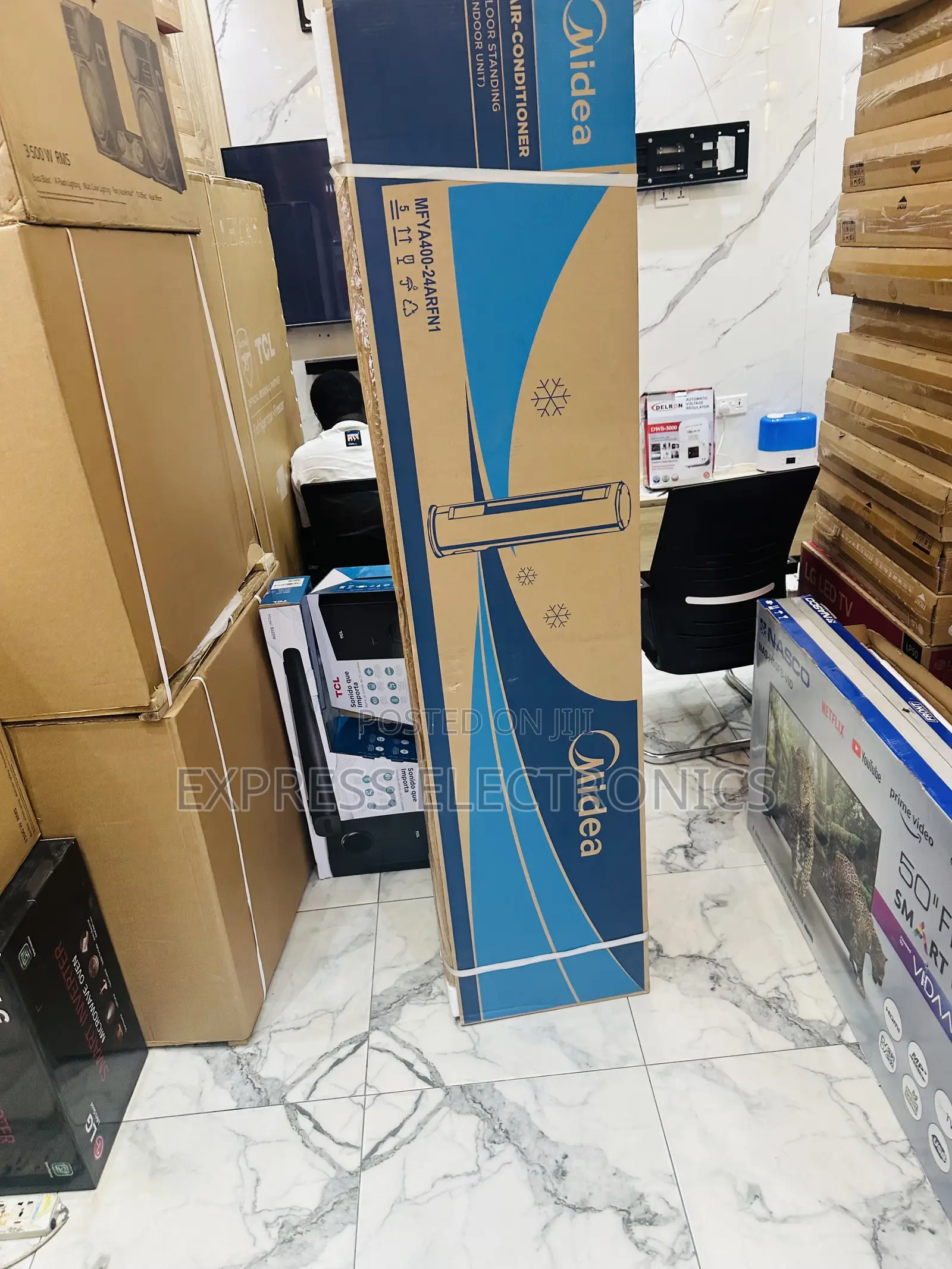 Quick Chill Out Midea Floor Standing 2.5hp Split R410
