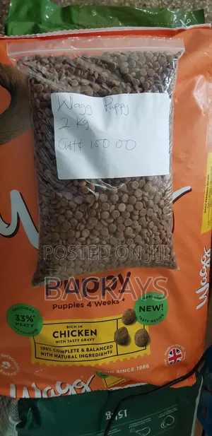 Highly Nutritious Wagg Complete Puppy Food 2kg