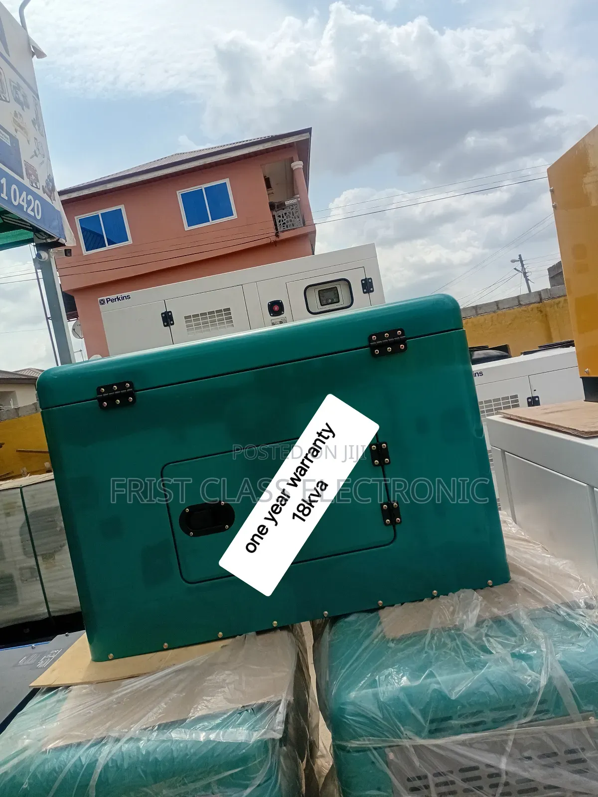 Auto Control 18kva Silent Perkins Diesel Engine
