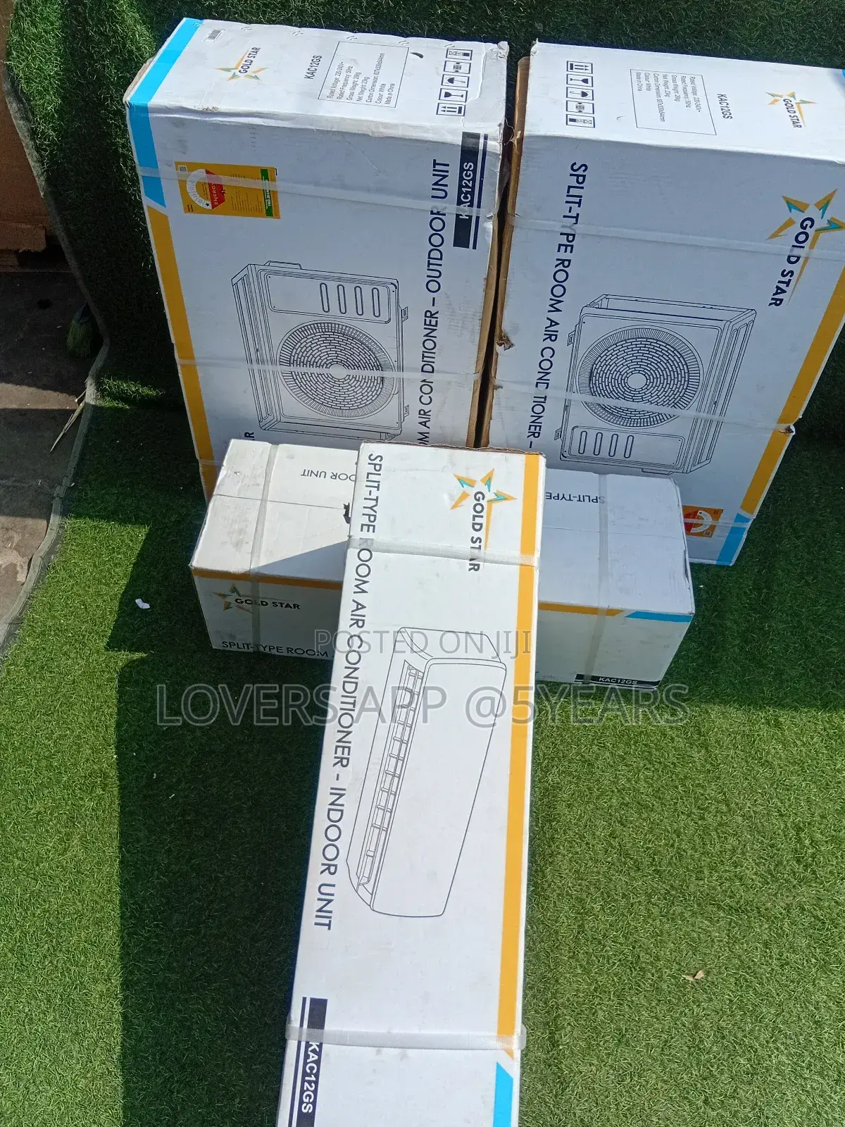 Live Cool Stay Cool Gold Star 1.5hp Air-Conditioner Split Ac