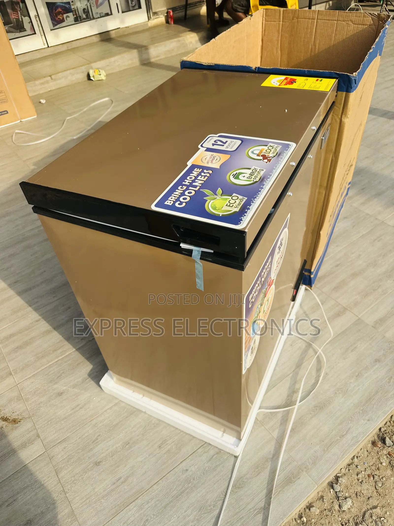 Locate Us at Adabraka for Nasco Gold Chest Freezer 200l