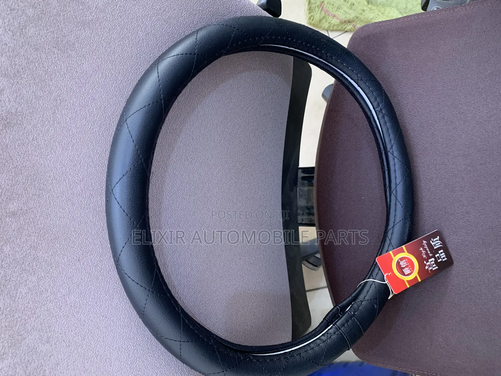 Original All Black Steering Wheel Covers
