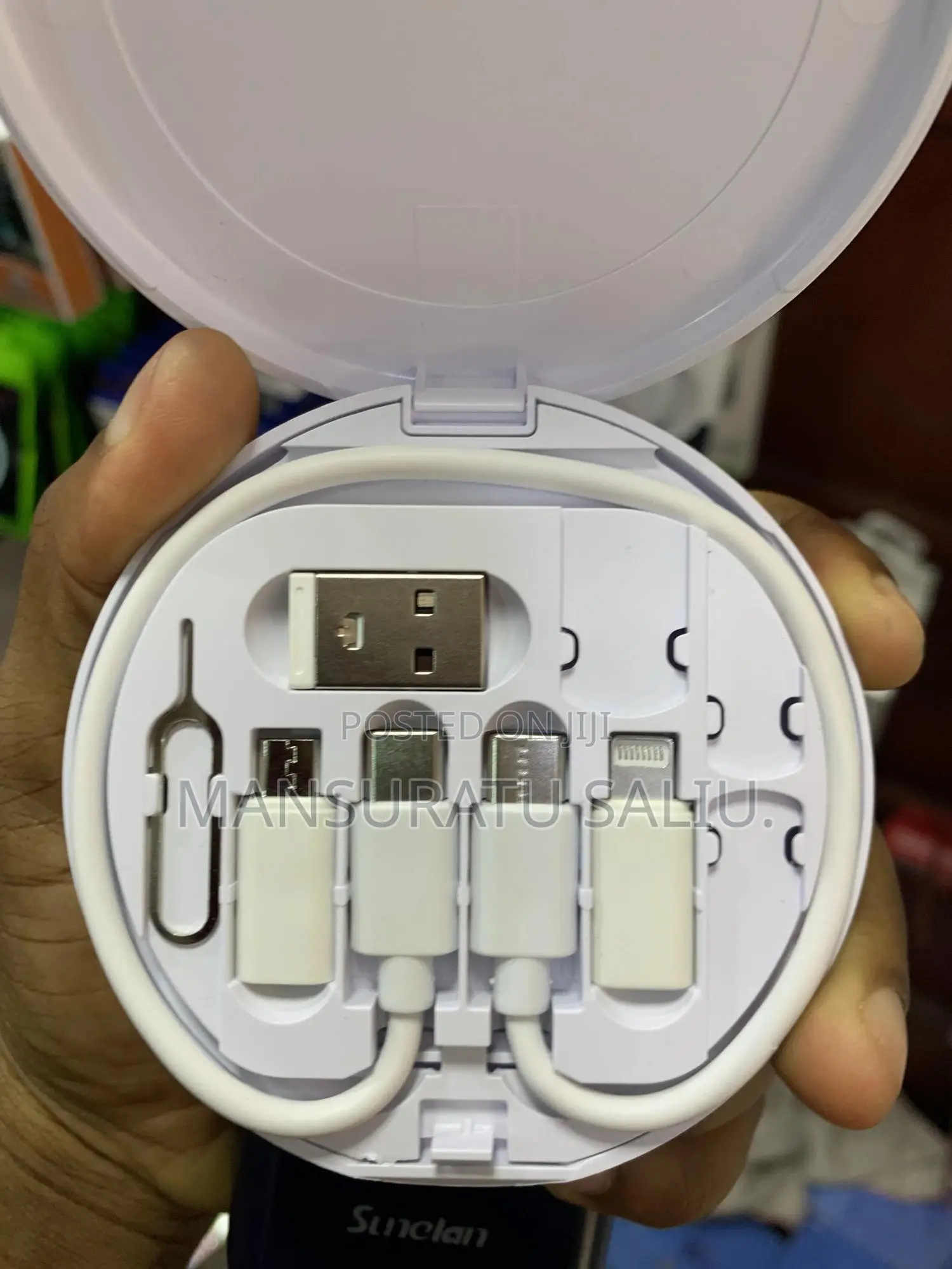 60w Multi Functional Fast Charging Data Cable Storage Kit