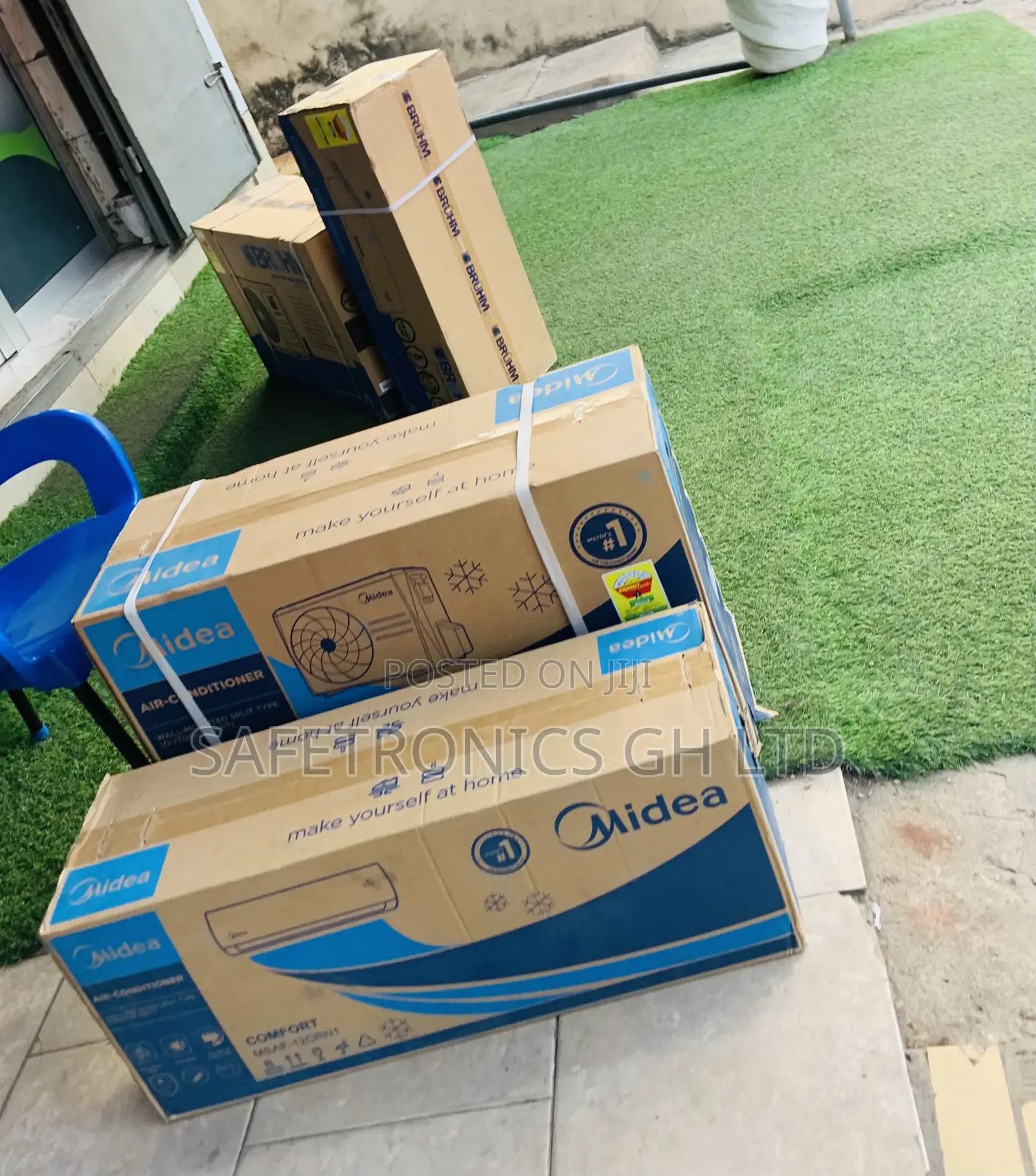 Valuable Best 1.5 Horsepower Midea White R410a Ac