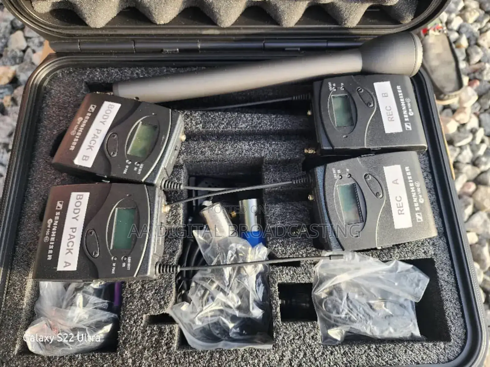 Lapel Sennheiser Wireless Microphone for Rent