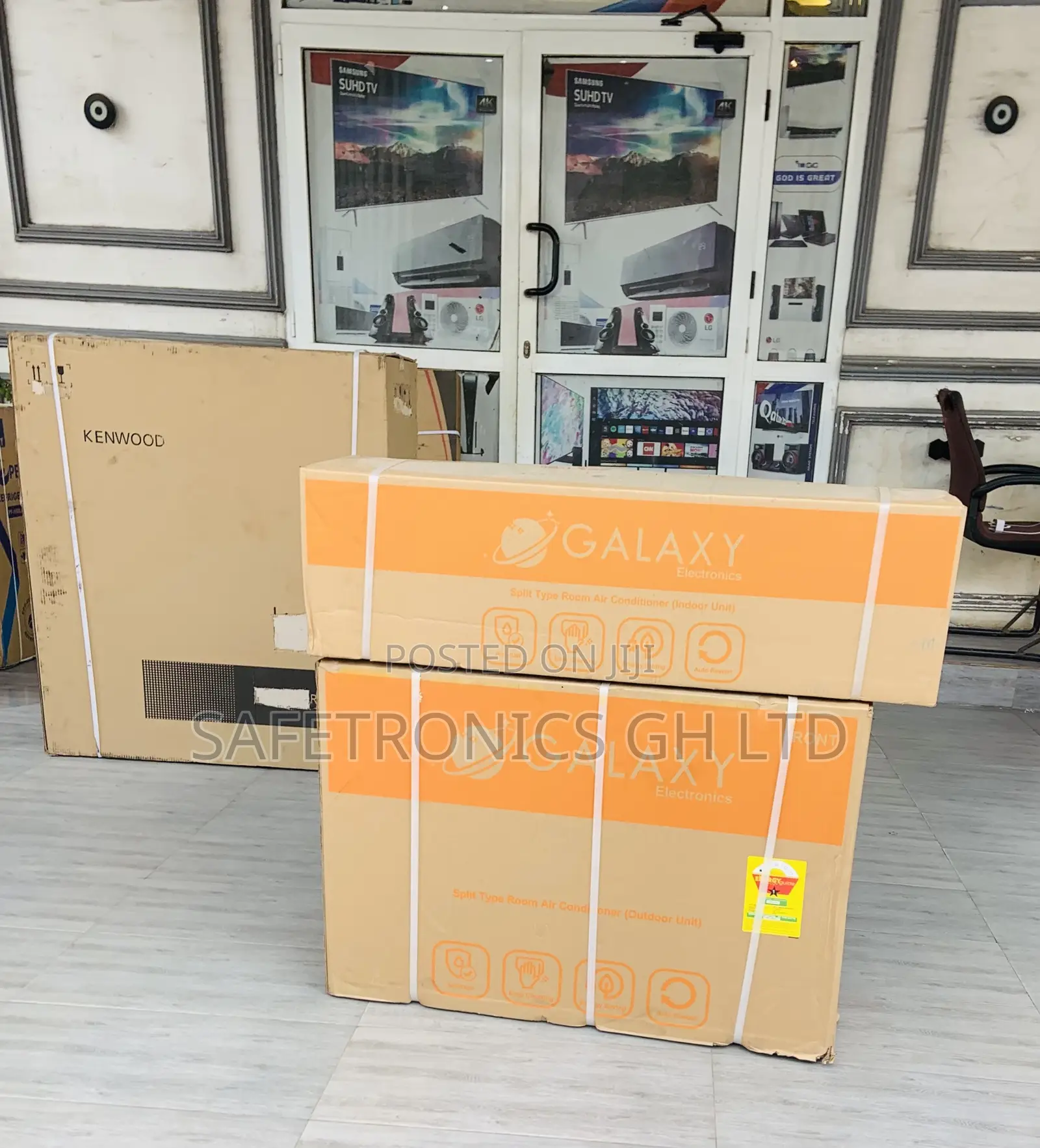 Authentic White Galaxy R410a White 2.0 Horsepower Split Ac