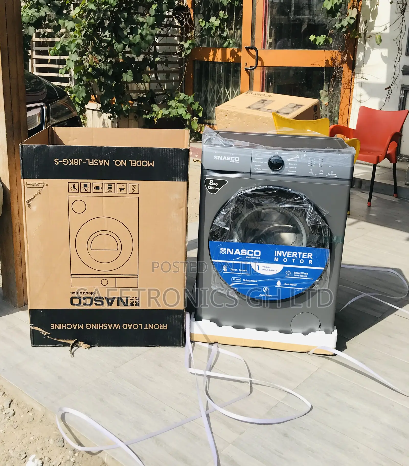 High Quality Nasco 8kg Front Load Smart Fullauto