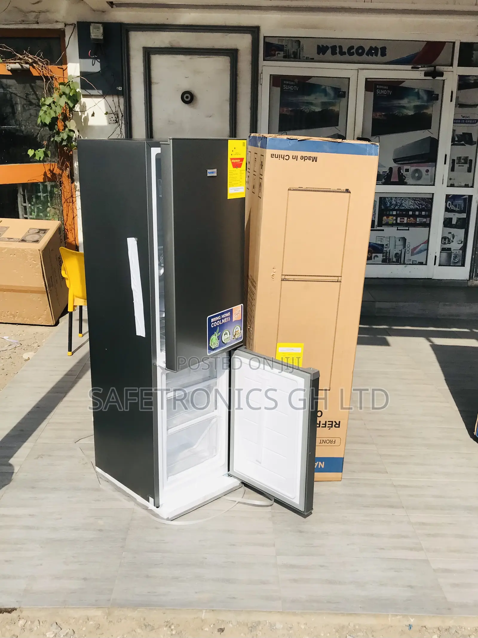 Nasd2-20fl Doubledoor Bottom Freezer Nasco Fridge