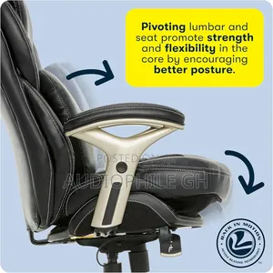 Serta Claremont Executive Office Chair With Back in Motion