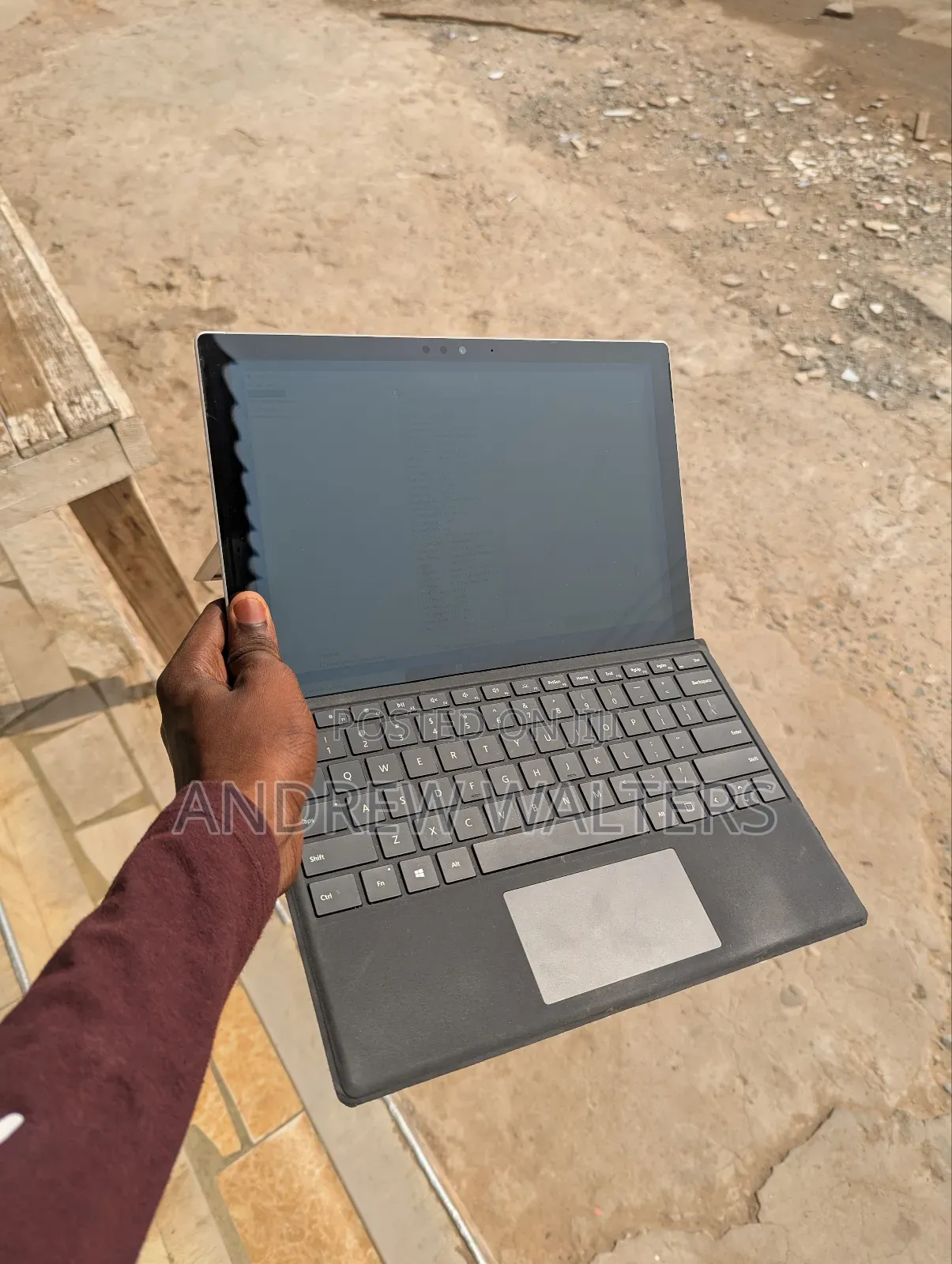 New Laptop Microsoft Surface Pro 5 8GB Intel Core i5 SSD 256GB