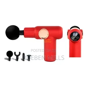 Red Rechargeable Massage Gun