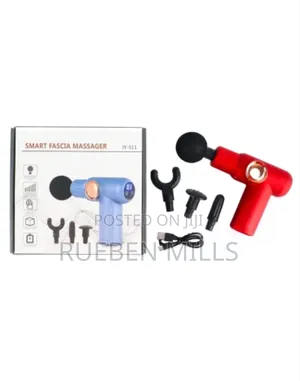 Red Rechargeable Massage Gun