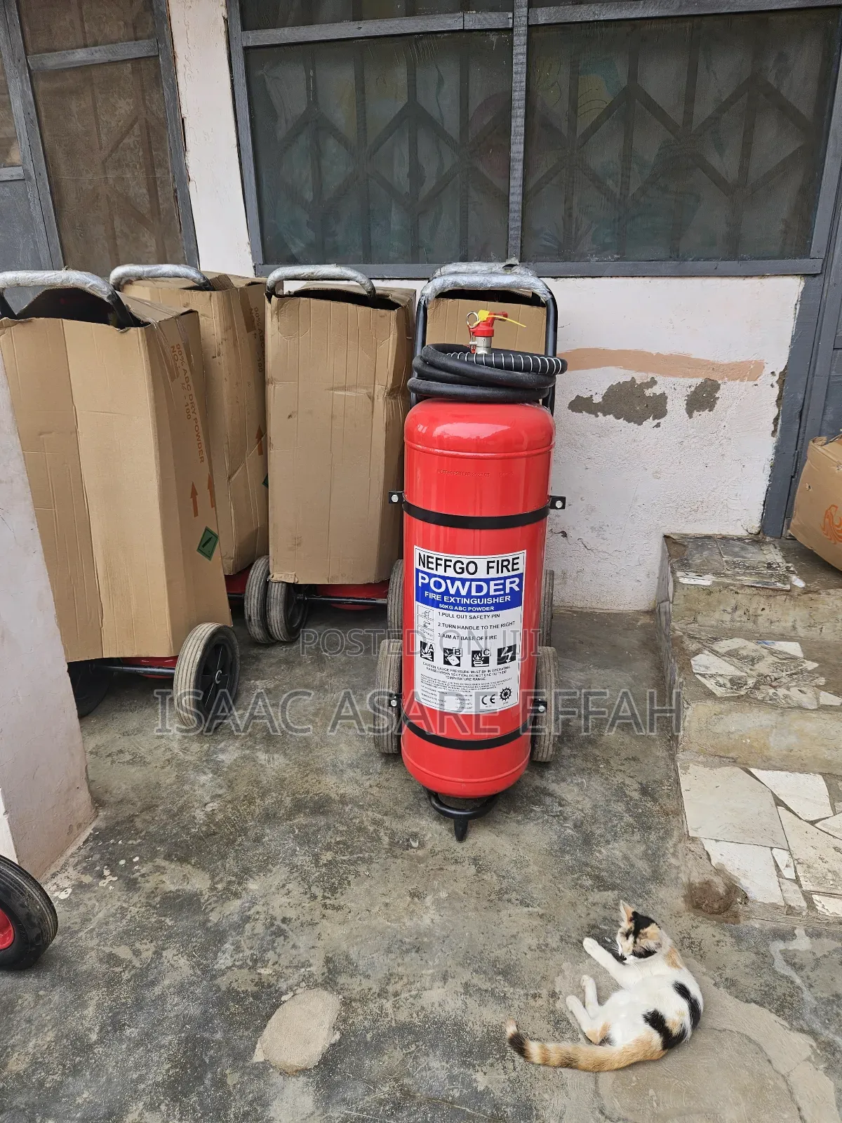 50kg Dcp Fire Extinguisher