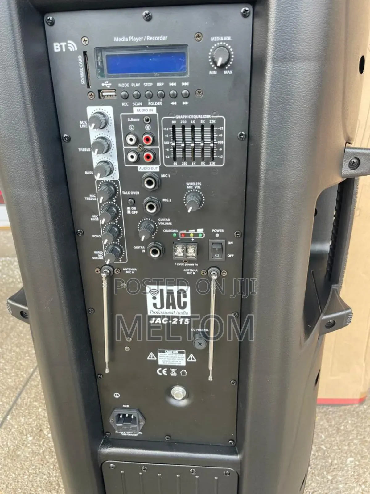 Jac Double Rechargeable Speaker