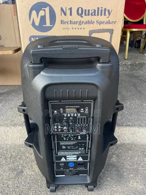 N1 Quality 15inches Rechargeable Speaker