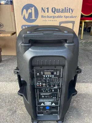 N1 Quality 15inches Rechargeable Speaker