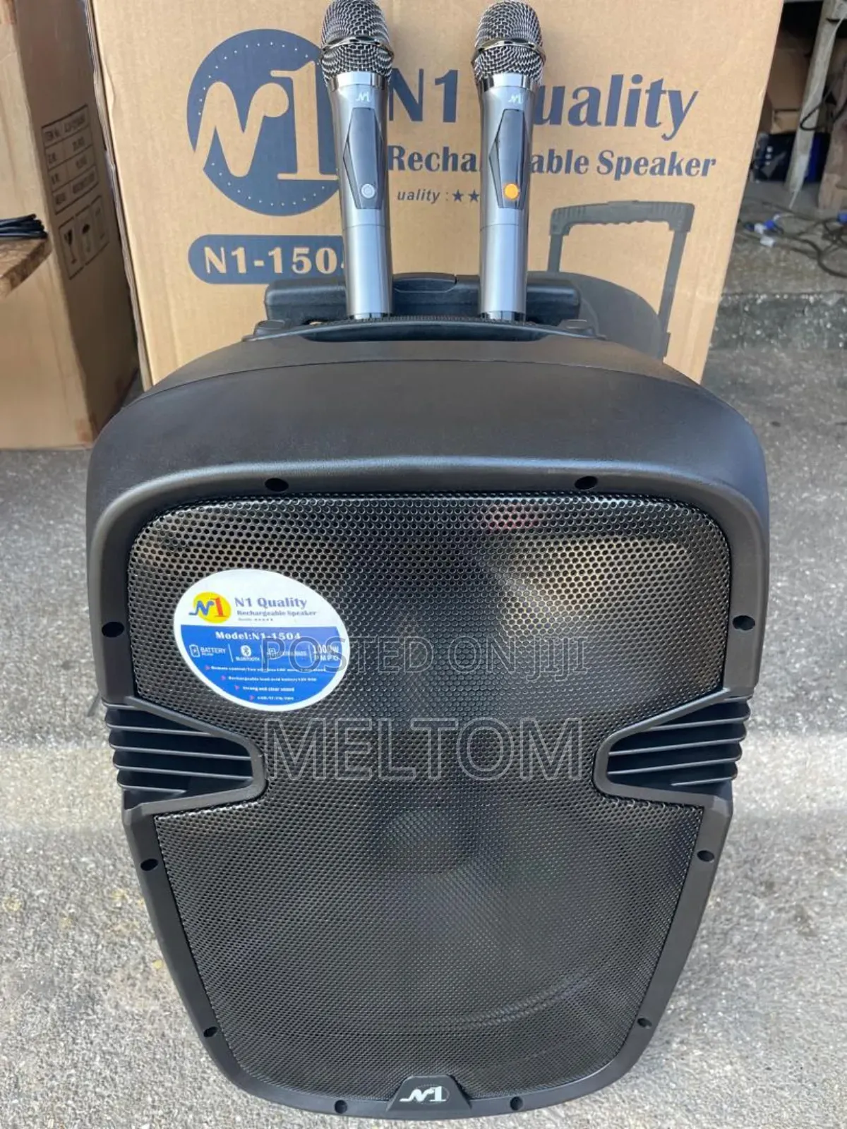 N1 Quality 15inches Rechargeable Speaker